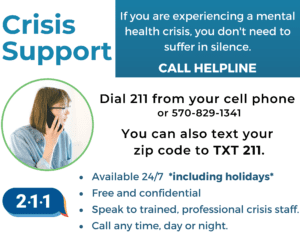 Crisis Helpline Flyer
